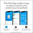 thumbnail image 6 of NETGEAR - Orbi AX4200 Tri-Band Mesh WiFi 6 System with Router + 1 Satellite Extender, 4.2Gbps (RBK752), 6 of 7