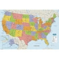thumbnail image 2 of House of Doolittle Laminated U.S. Map, 2 of 2