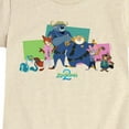 thumbnail image 2 of Zootopia 2 - Nick, Judy, And Friends - Toddler Girls Short Sleeve T-Shirt, 2 of 4