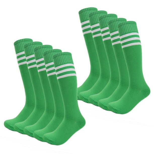 Kids Soccer Socks 4 Pack Boys Girls Cotton Team Socks Teens Children