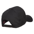 thumbnail image 4 of Peace RGY Rasta Patched Cap - Black OSFM, 4 of 5