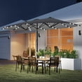 thumbnail image 2 of Outsunny Parasol de Jardin à Double Face Parasol de Terrasse Pare-Soleil Extérieur, 2 of 10