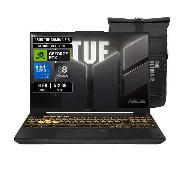Laptop Asus TUF Gaming FX607VJ-RL022W NVIDIA GeForce RTX 3050 Intel Core 5 210H 8GB 512GB