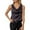 Black, variant on Women's Tanks & Camis Elegant Sequin Glitter V Neck Sleeveless Party Crop Top Camisole For Women ,M