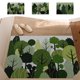 thumbnail image 1 of Felpudo de puerta de entrada | Alfombra de baño de poliéster absorbente antideslizante | Peluche suave y grueso | Alfombra interior Easy Care | Multicolor | 31,5 x 19,7 pulgadas | Hogar Aseo Cocina, 1 of 7