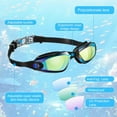 thumbnail image 3 of 10 Pack Swim Goggles Bulk for Kids adult Pool Goggles Anti Fog Silicone No Leak Swimming Glasses for Men Women Youth, 3 of 12