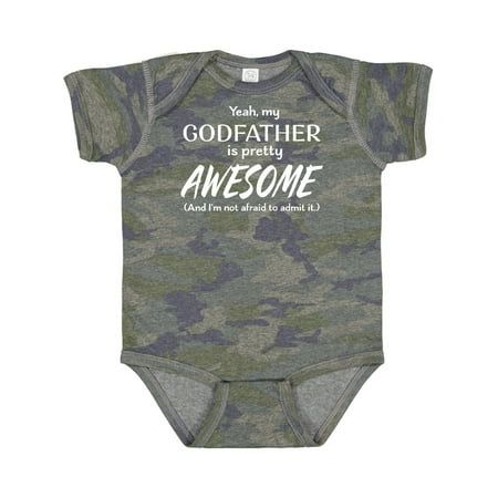 

Inktastic Yeah My Godfather is Pretty Awesome Gift Baby Boy or Baby Girl Bodysuit