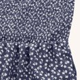 thumbnail image 3 of Combinaison pour Femmes, Col Carré Manches Courtes Imprimée Jambe Grand Tenue Décontractée d'Été, Noir TG, 3 of 8