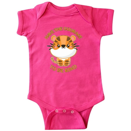 

Inktastic Have the Courage to Be Kind with Cute Tiger Gift Baby Boy or Baby Girl Bodysuit