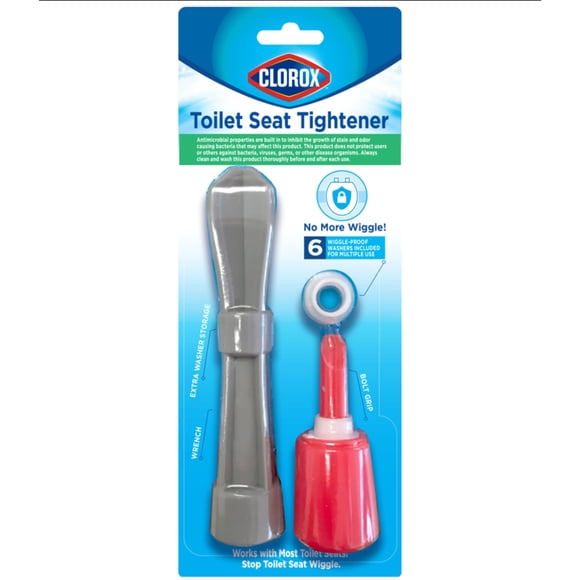 Kit de ajuste para asientos de inodoro Clorox con llave y arandelas