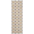 thumbnail image 2 of Nourison Nordic 2' x 6' Rust Multicolor Modern Indoor Rug, 2 of 7