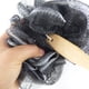 thumbnail image 5 of Esponja de ducha de baño, depurador de espalda de lufa, depurador de cuerpo de lufa de malla suave con mango largo de madera, esponja de baño, 5 of 5