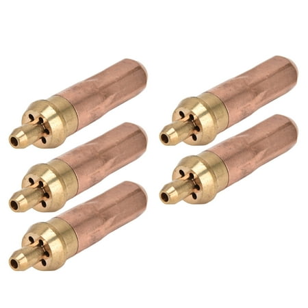 

Torch Tips Brass Copper Thickened 6 Air Inlet Holes Acetylene Cutting Tip G01-300 For Working