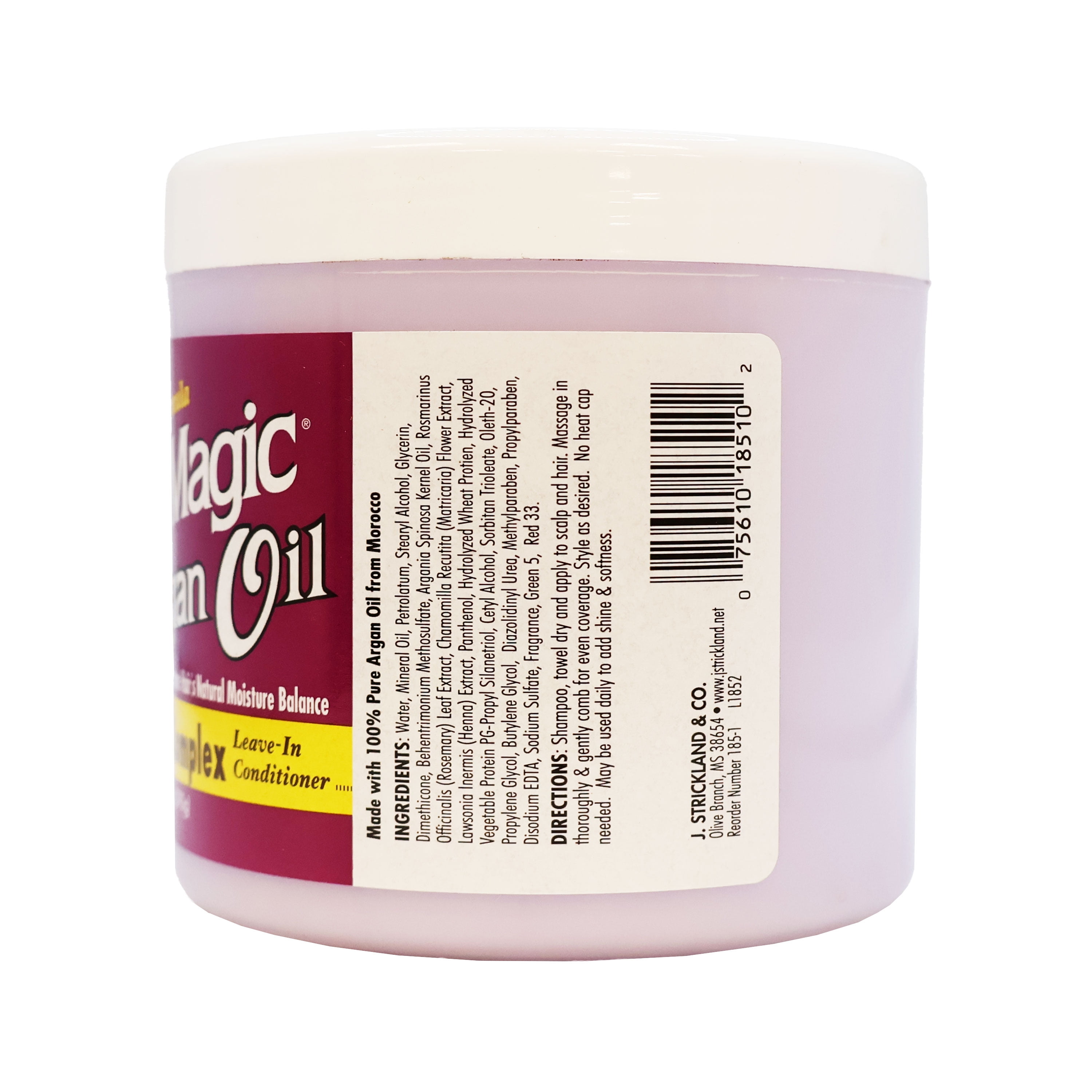 Blue Magic Argan Oil Herbal Complex Leave In Conditioner, 13.75 Oz., Pack of 6