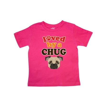 

Inktastic Chug Dog Chihuahua Pug Gift Toddler Boy or Toddler Girl T-Shirt