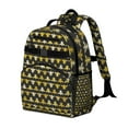 thumbnail image 2 of Back to school bee backpack, lightweight backpack with honeybee motifs, ideal birthday gift, 2 of 6