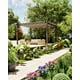 thumbnail image 2 of Yeshouse Pérgola de Aluminio de 10x13 Pies con Dosel Retráctil, Cenador de Metal para Jardín, Terraza Trasera Moderna, Enrejado de Uva, 2 of 6