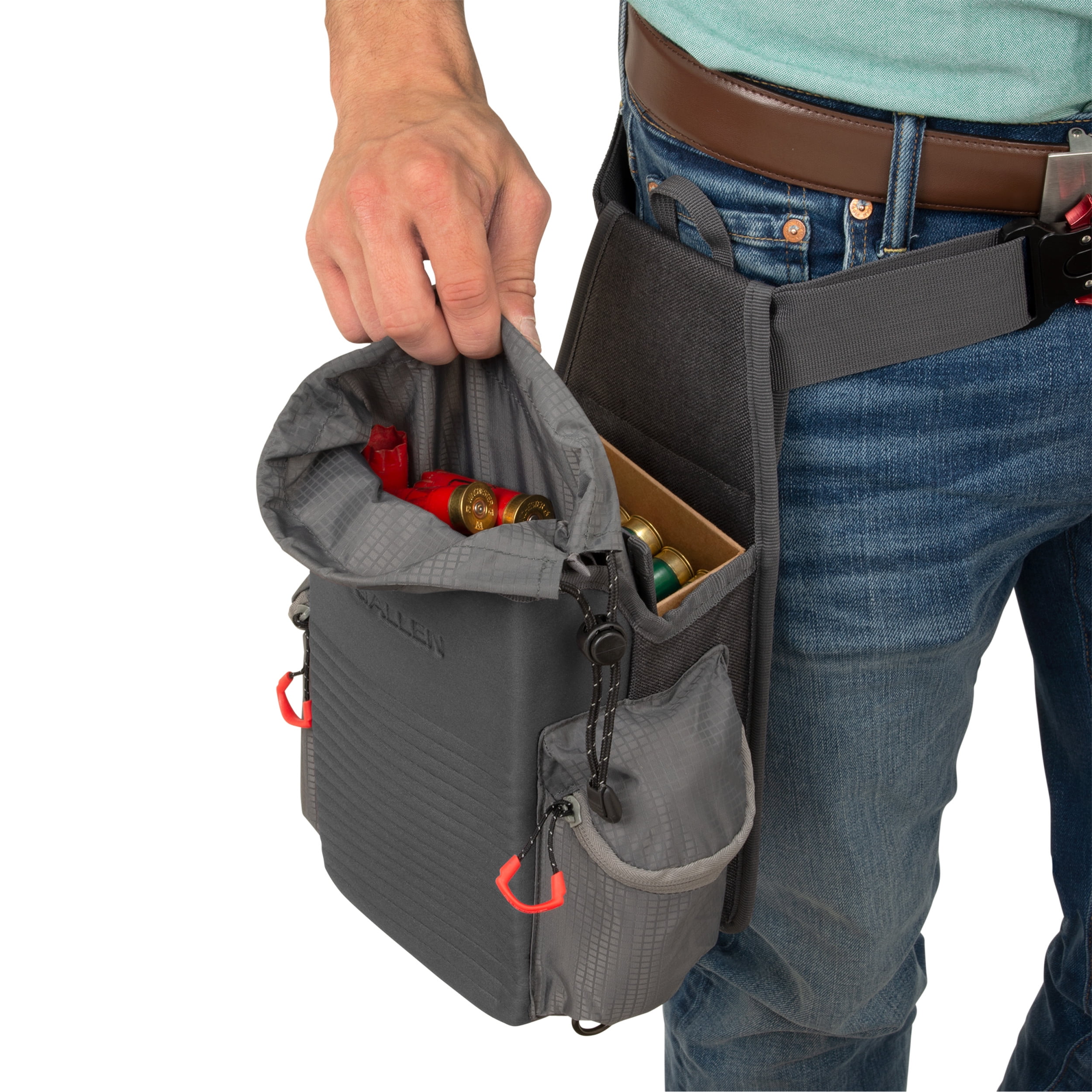 Allen Company Competitor All-In-One Molded Shooting Bag, Gray