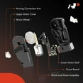 thumbnail image 2 of A-Premium Door Lock Actuator Motor Replacement for Ford Crown Victoria Expedition Taurus F-150 F-250 F-350 Windstar Bronco Lincoln Mercury Fits select: 1994-1996 FORD F150, 1994-1997 FORD F250, 2 of 7