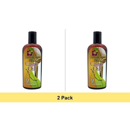 Hollywood Beauty Jamaican Black Castor Oil 8 Oz. – 2 Pack Bundle