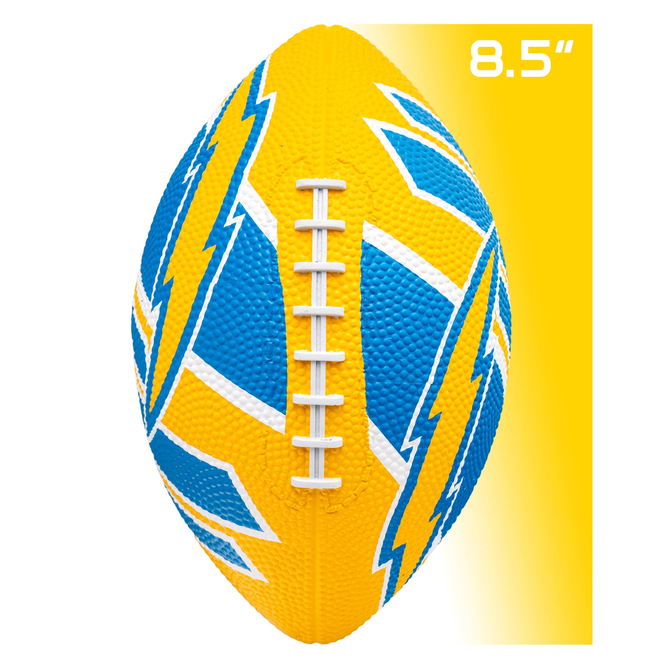 Franklin Sports NFL Los Angeles Chargers Football - Youth Football -  Mini 8.5" Rubber Football - Perfect for Kids - Team Logos and Colors!