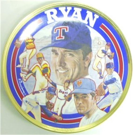 Casey MODEL #5710 Nolan Ryan Sports Impressions Plate