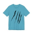 thumbnail image 3 of Effete Feline Claw Marks Scratch Unisex Jersey Short Sleeve Tee, 3 of 29
