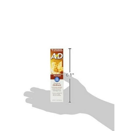A & D Diaper Rash Ointment & Skin Protectant, Original -1.5 ounces - 2 Pack