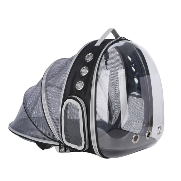 BRIGHTFUFU Mochila para gatos al aire libre, plegable, de malla transpirable, expandible, 1 unidad