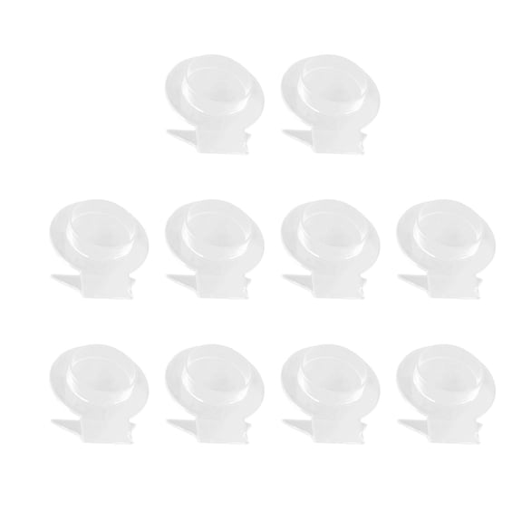 10Pcs Bangle Organizer Rack Clear Bracelet Stand for Store Countertop Retail