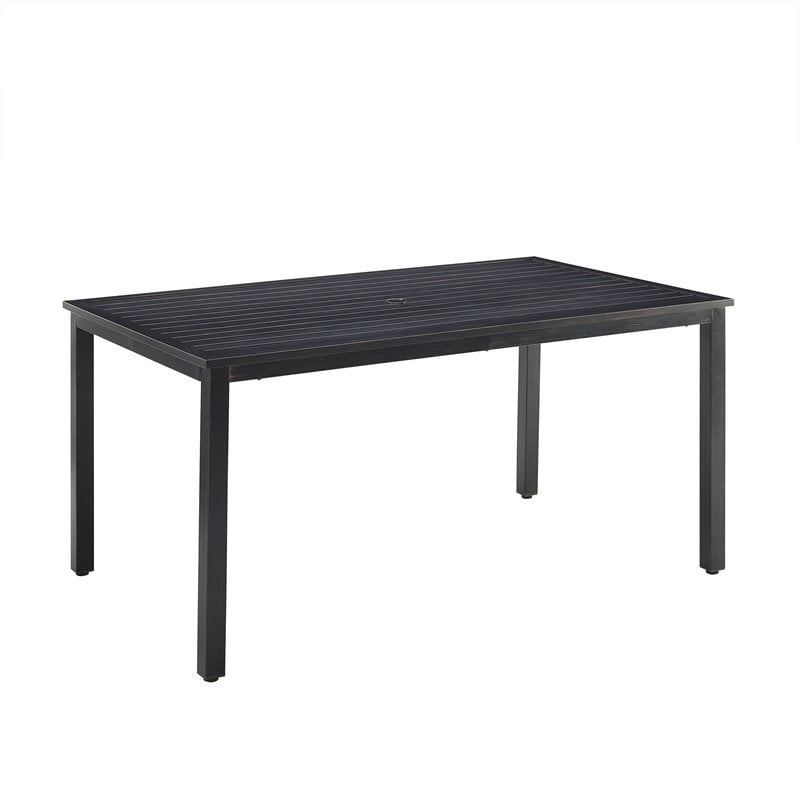 Crosley Kaplan Outdoor Dining Table in Oil Rubbed Bronze