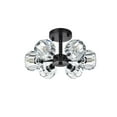 thumbnail image 6 of Elegant Lighting Eren 14 inch Flush Mount in Black, 6 of 10