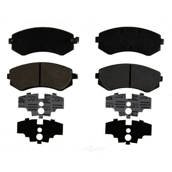 Raybestos PGD422M Professional Grade Semi-Metallic Disc Brake Pad Set Fits select: 1989-1996 NISSAN 240SX