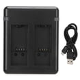 thumbnail image 1 of Dual USB Chargerfor Camera Battery,Camera Dual Battery Charger Camera Battery Charger Dual Camera Battery Charger Elevated Design, 1 of 9