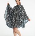 thumbnail image 4 of MIASHUI Poncho de Pluie Imperméable avec Capuche et Fermeture Éclair Imperméable pour Adultes, Rose, Taille Unique, 4 of 8