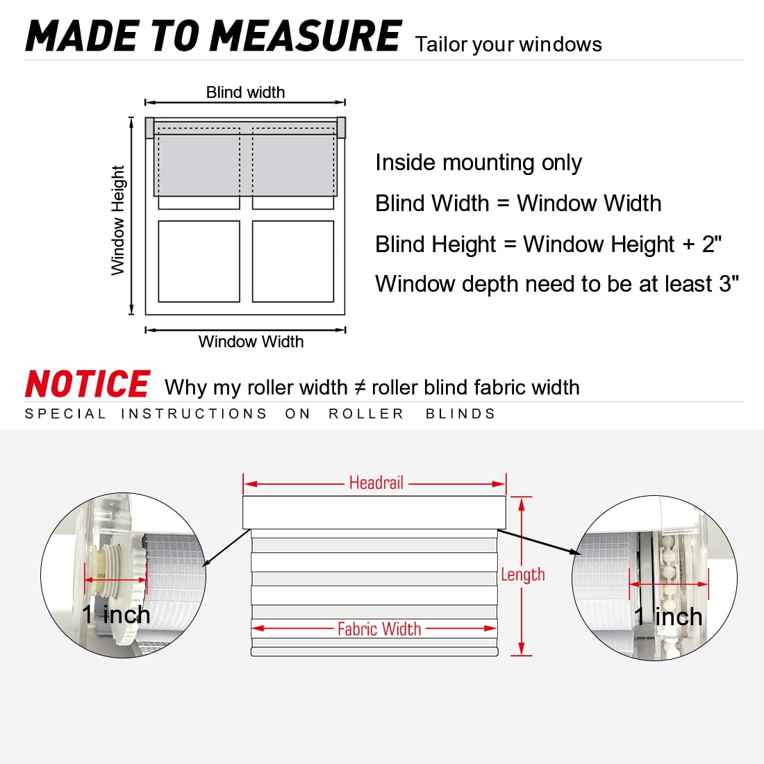 Keego No Drilling Zebra Window Shades Modern Design Roller Shade w/ Dual Layers Light Filtering White Valance Blinds for Home Office Bathroom White Fabric 52.5"w x 44.0"h