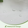 thumbnail image 3 of BTTO Patio Sheer Windproof & Waterproof Outdoor Curtain for Porch Yard Lawn Garden, Divider Window Screening Gauze Top & Bottom Fixed Eyelets, 1 Panel, 3 of 9