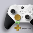 thumbnail image 5 of Prociv Complete Component Pack for Xbox Elite Controller Series 2 Core，Accessories Include 1 Carrying Case, 1 Charging Dock&Cable, Metal 6 Joysticks, 4 Paddles, 2 D-Pads, 1 Adjustment Tool (Gold), 5 of 8