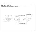 thumbnail image 2 of Kingston Brass Robinet de Douche pour Pièces de Plomberie, 2 of 2