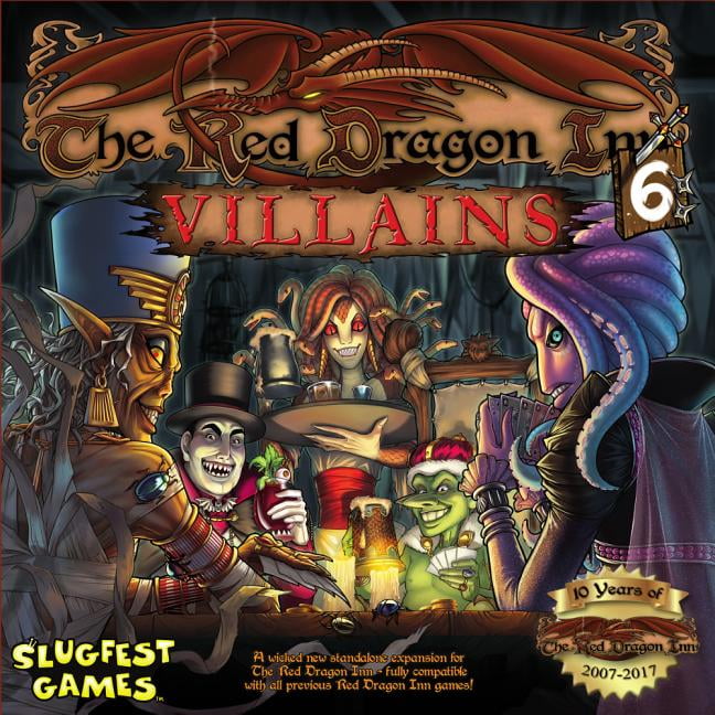 Red Dragon Inn 6: Villains (Red Dragon Exp. Stand Alone Boxed Card Game)