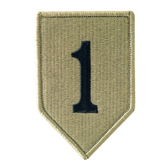 1st Infantry Division OCP Hook & Loop Patch