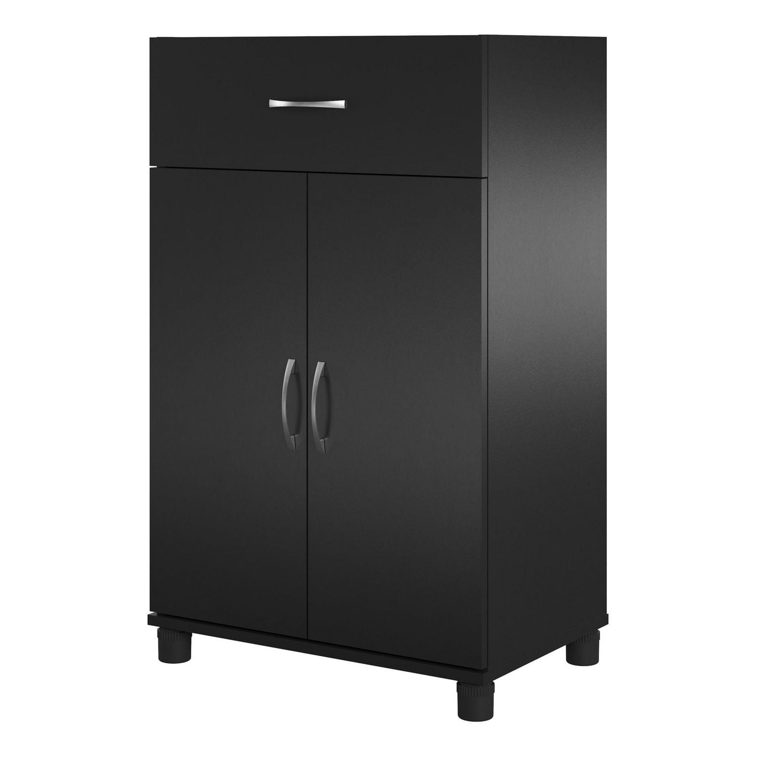 Systembuild Evolution Lory 24" 1 Drawer/2 Door Base Storage Cabinet, White