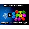 thumbnail image 2 of Huevos de Pascua GiftExpress que brillan en la oscuridad con miniluces, 50 unidades, 2 of 6