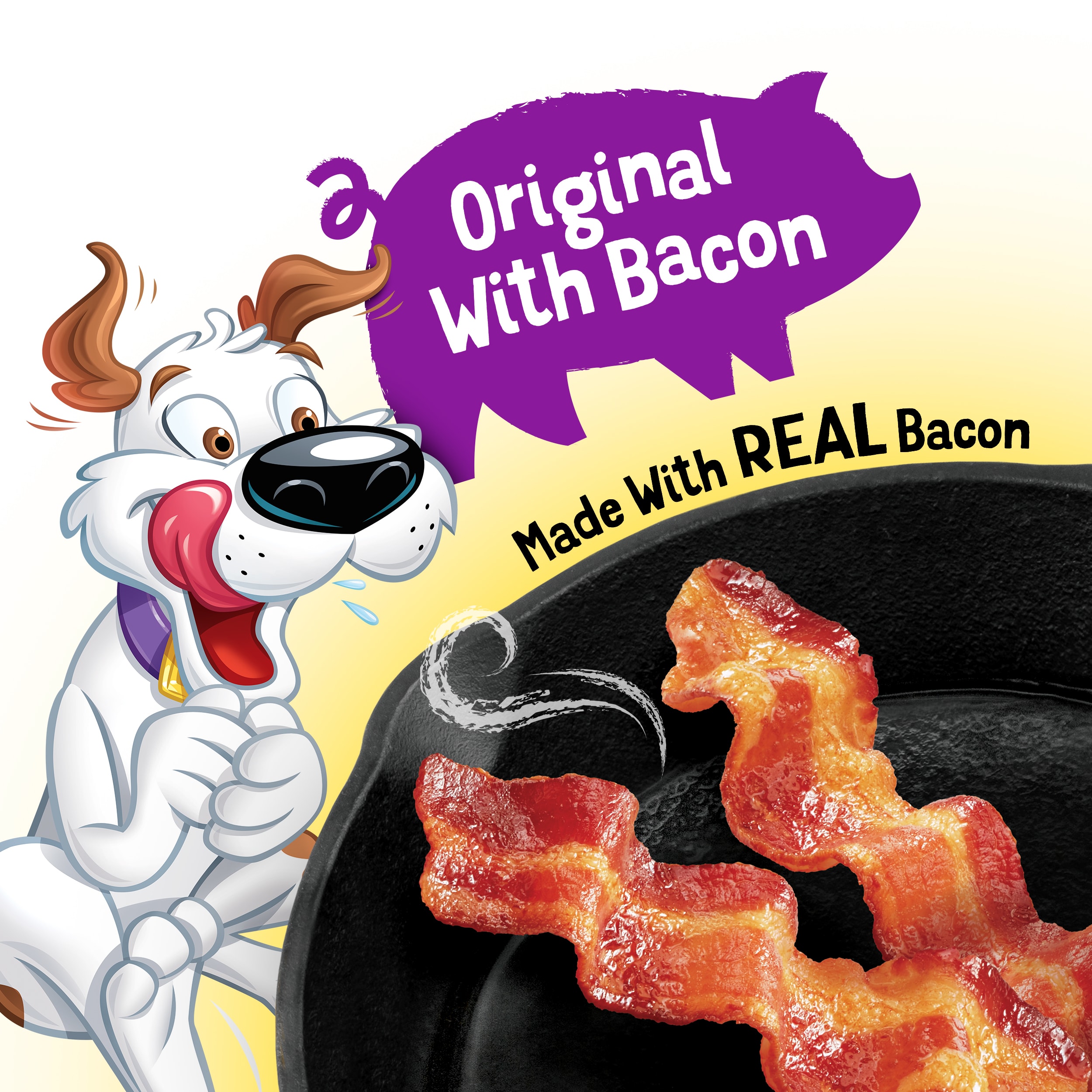 Purina Beggin' Strips Dog Treats Original with Bacon Flavor Dog Chews Snacks, 40 oz Pouch - image 4 of 10