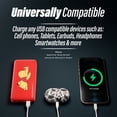 thumbnail image 7 of Disney Winnie The Pooh 10,000Mah Power Bank- Universally Compatible Portable Phone Charger w/ USB Charging Port, 7 of 7
