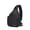 Black, variant on Casual Waterproof Single And Double Shoulder Messenger Camera Bag,Dark Blue
