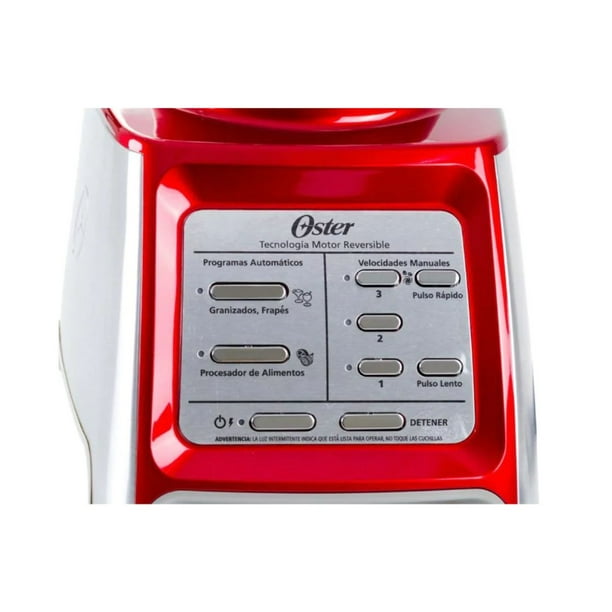 Licuadora Reversible Roja gourmet Oster BLSTRMDR0013 Walmart en linea