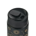 thumbnail image 2 of Thyme & Table 22 fl oz Stainless Steel Coffee Tumbler with Frother, Black Zodiac, 2 of 6