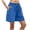 Blue, variant on Comfy Casual Summer Shorts Women Cotton Sports Shorts Loose Active Workout Training Clothes For Ladies Exercise Gym Outdoor Athletic Pants
