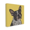 thumbnail image 3 of Stupell Industries French Bulldog Detailed Geometric Fractal Shapes Botanicals Graphic Art Gallery Wrapped Canvas Print Wall Art, Design by Valentina Harper, 3 of 5